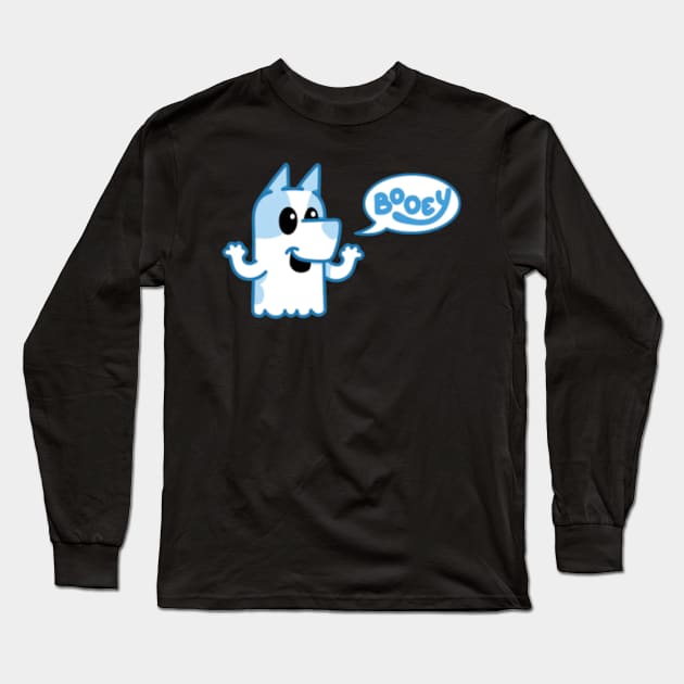 bluey horror cute Long Sleeve T-Shirt by GapiKenterKali